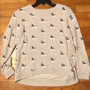 Forever 21 French bulldog sweater